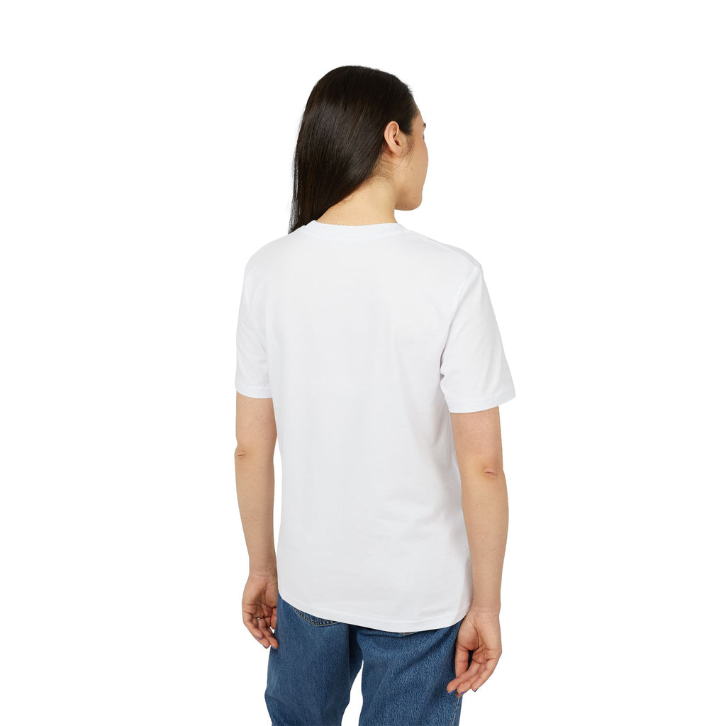 Abstract Mask Portrait T-Shirt — Surreal Ripped Face Graphic Tee