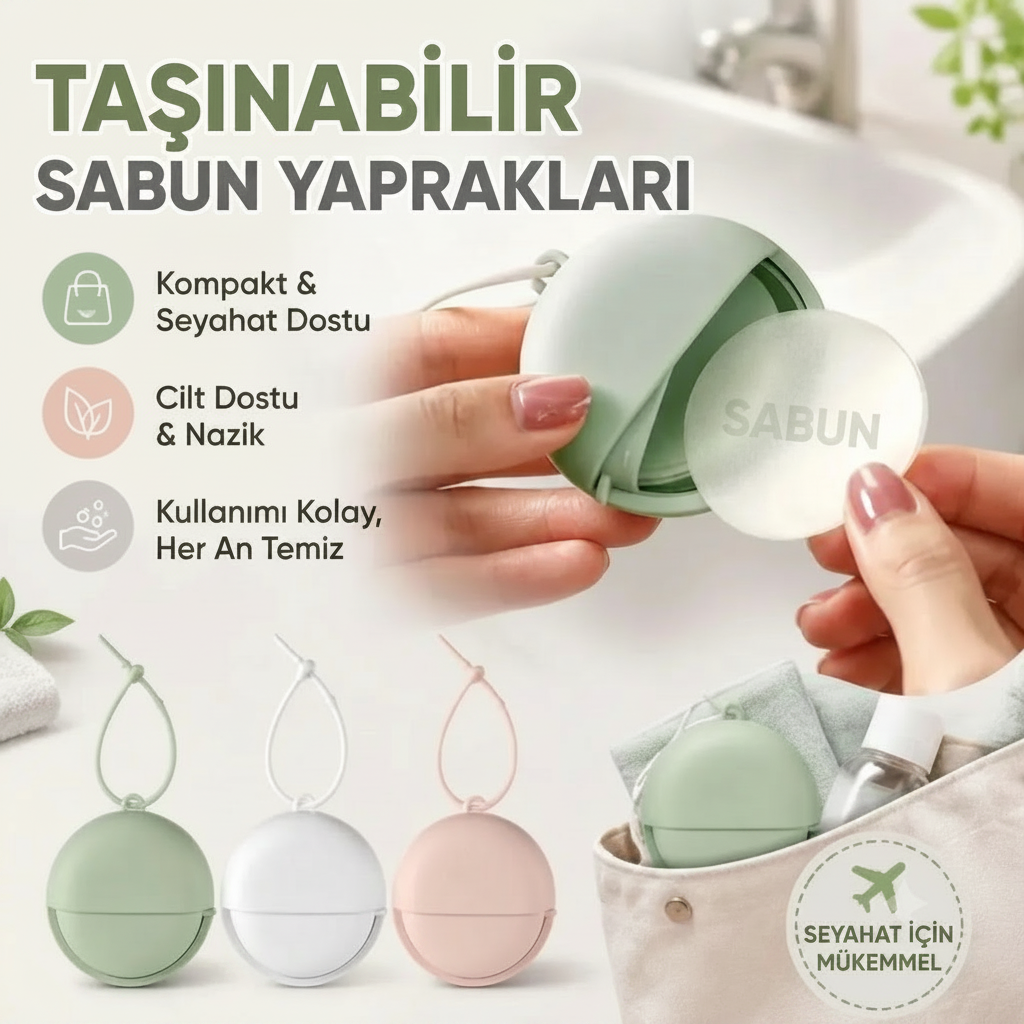 Seyahat İçin El Sabunu Yaprakları